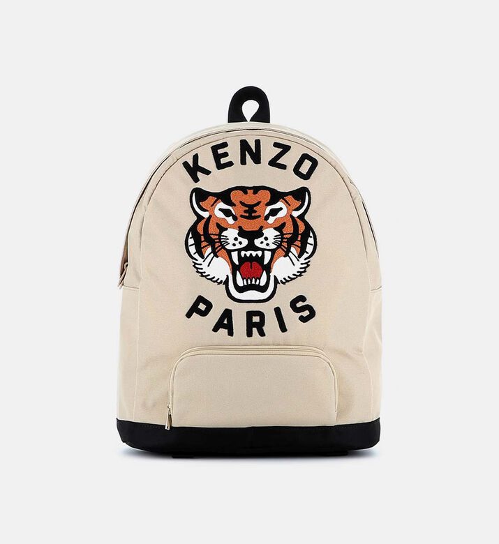 Canvas Logo-embroidery Rucksack