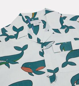 Stella McCartney Aquatic Graphic Button-down Shirt, Packshot View