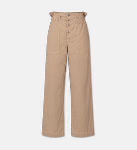 Marni Elastic Waistband Wide-leg Pants, Packshot View