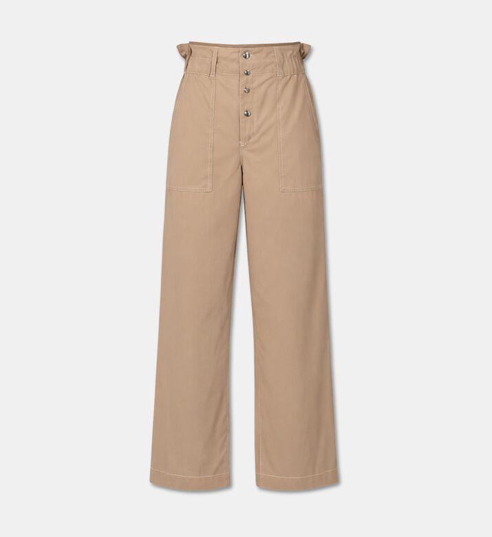 Marni Elastic Waistband Wide-leg Pants, Packshot View