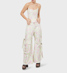 مشد على شكل زهرة الديباج