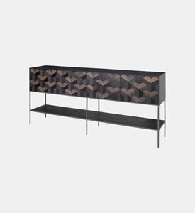 Versmissen Illusion Oak Veneer Buffet Table, Packshot View