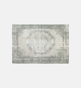 Light and Living Durla Cotton Rectangular Carpet, Green, Packshot View