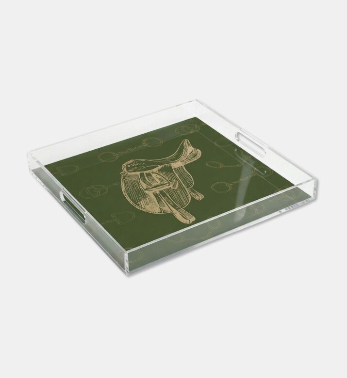Silsal Fares Square-shape Serving Tray, Packshot View