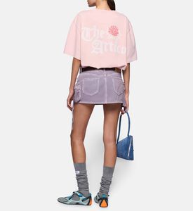 The Attico Logo-print Short-sleeve T-shirt, Model View