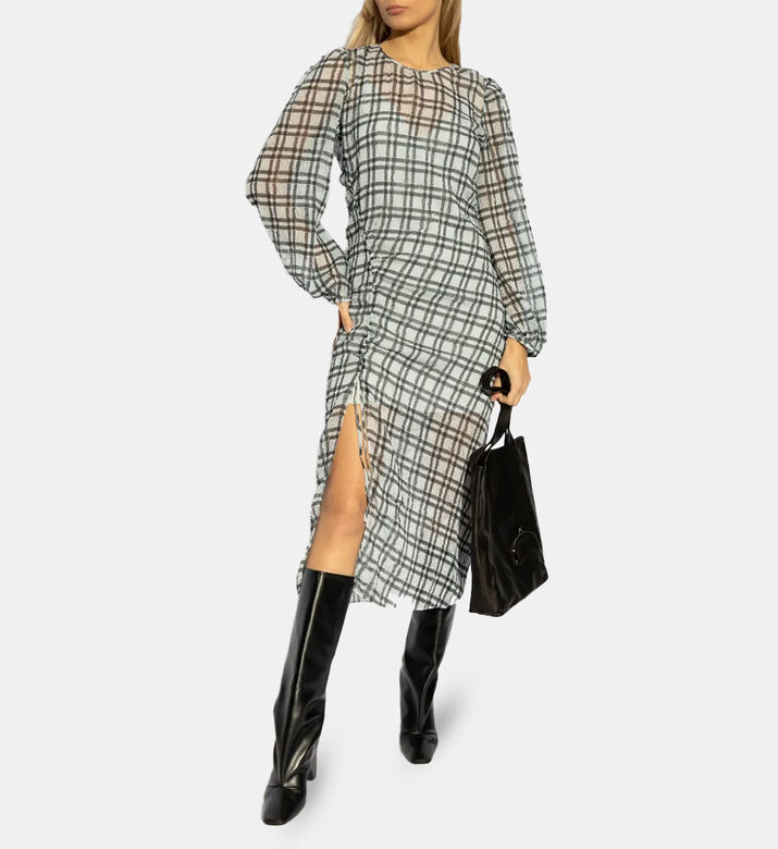 Saelvira Checked Dress