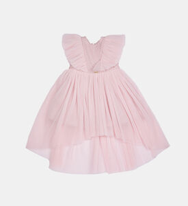 Junior Girl Embossed Tulle Dress Junior Girl Embossed Tulle Dress