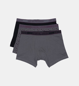 Logo-waist 3-piece Boxers Set Logo-waist 3-piece Boxers Set