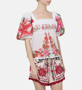 Summer Fruit Puff Sleeve Blouse Summer Fruit Puff Sleeve Blouse