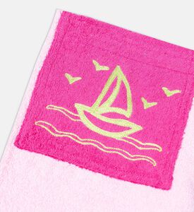 Smiley Flower Beach Towel Smiley Flower Beach Towel