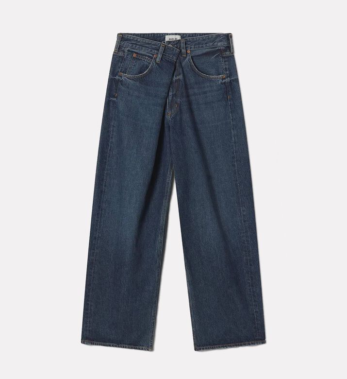 Agolde High Rise Wide-leg Denim Pants, Packshot View