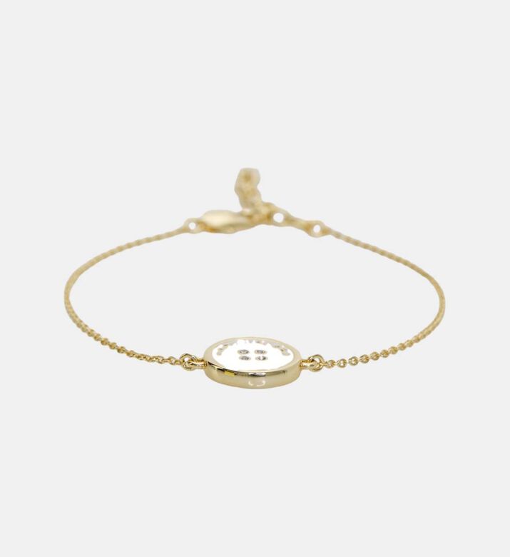 Marc Jacobs Bracelet Button Chain, Cream, Packshot View