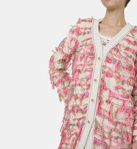 بليزر طويلة مزينة بسلاسل