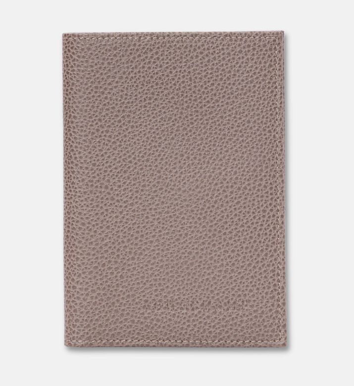 Longchamp Le Foulonne Leather Passport Cover, Packshot View