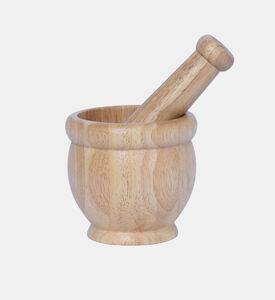Rubber Wood Mortar-pestle