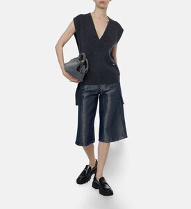 Ganni Vest, Black, L, Model View
