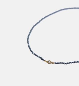 Druzzy Clear Stone Necklace