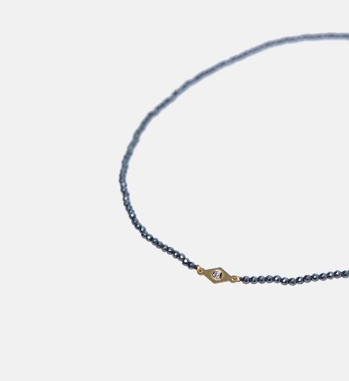 Druzzy Clear Stone Necklace