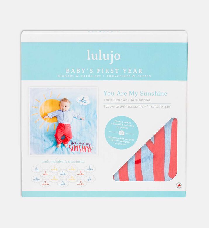 Lulujo Blanket Isn T She Lovely, Packshot View