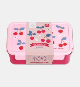 A Little Lovely Company Bento Box - Cherries, Packshot View