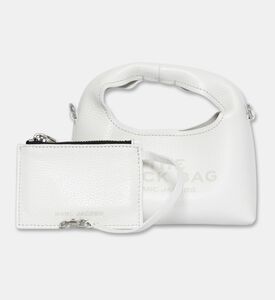 Marc Jacobs Bag Micro Crossbody Sack, White, Packshot View