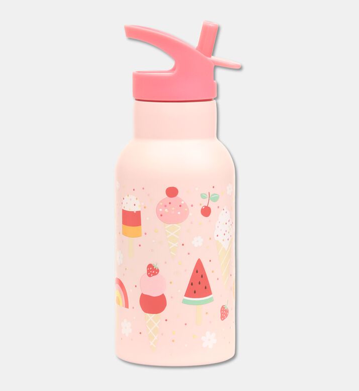 A Little Lovely Company Water Bottle 350ml Ice Cream, Packshot View