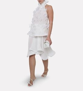 Rowen Rose Top Turtleneck, Model View