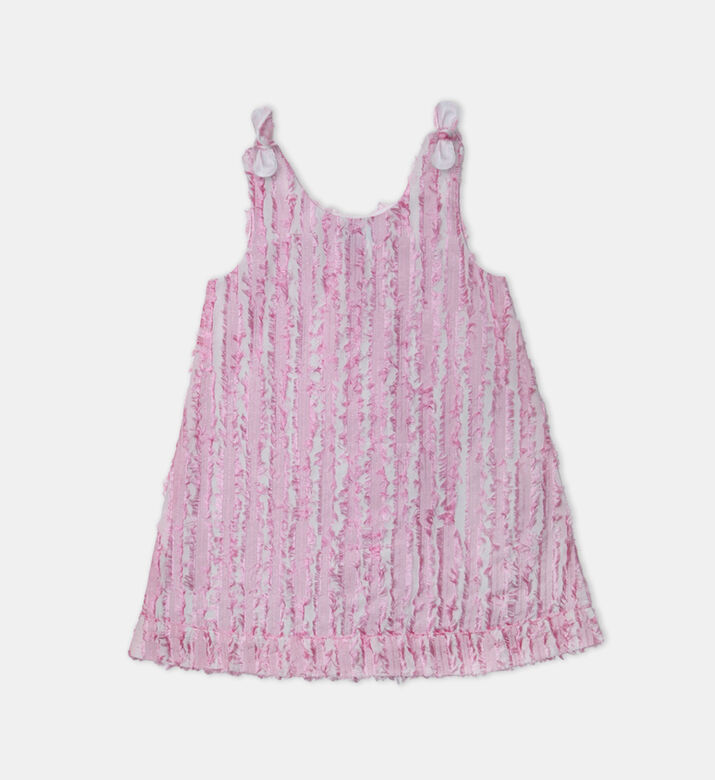 Feather Sleeveless Dress