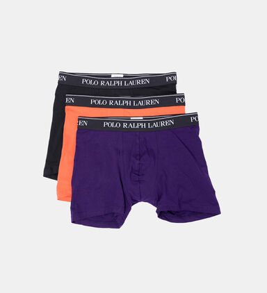 Logo Waist 3-piece Boxers Set