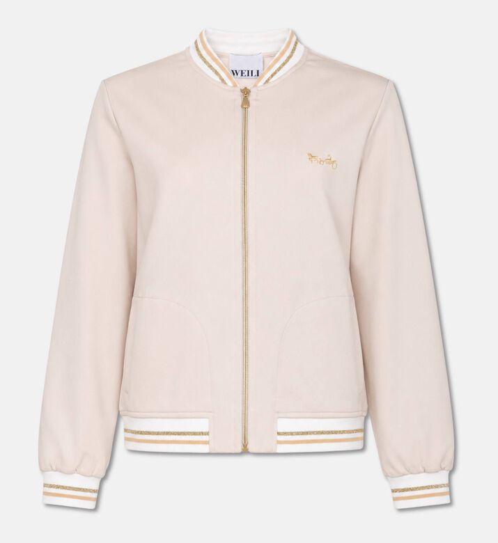 Weill Jersey Zip-up Sweatshirt, Packshot View