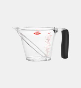 كوب قياس بزاوية بلاستيكية