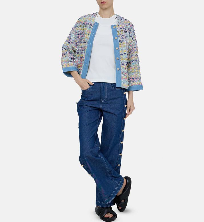 Multicolor Tweed Jacket