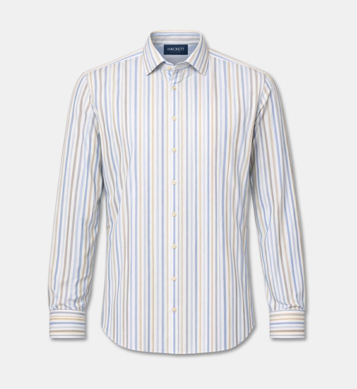 Hackett London Bengal Stripe-print Button Closure Shirt, Packshot View