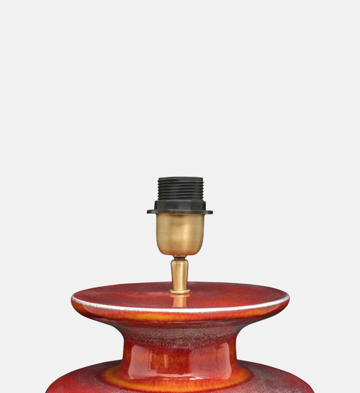 مصباح طاولة بشكل ساعة رملية