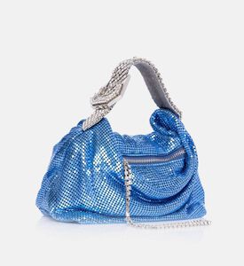 حقيبة يد مزينة بكريستال