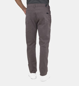 بنطال قطن بقصة ضيقة