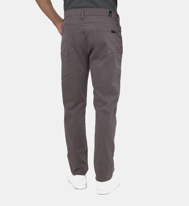 بنطال قطن بقصة ضيقة