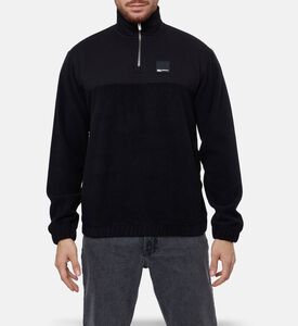 Karl Lagerfeld Polar Fleece Quarter-zip Sweatshirt, Packshot View