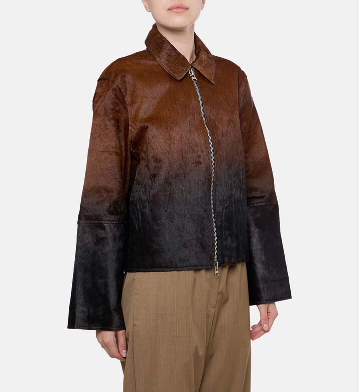 Samsoe Gradient Long-sleeve Jacket, Model View