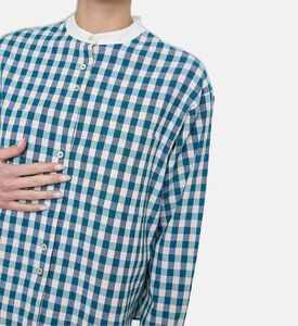 Forte-Forte Gingham Button-up Shirt, Model View