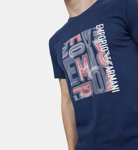 Graphic Print Knit T-shirt Graphic Print Knit T-shirt