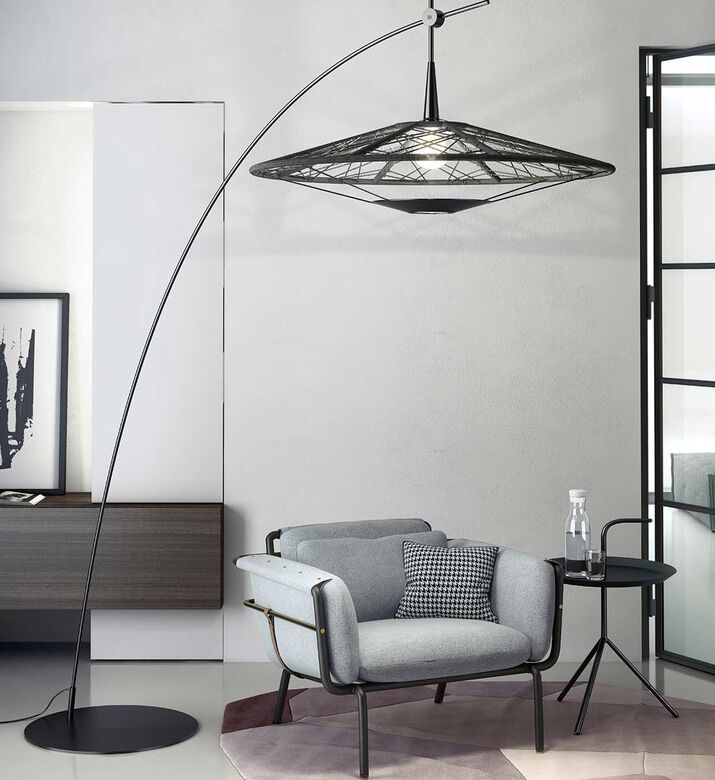 مصباح معدني للأرضيات من كاربا