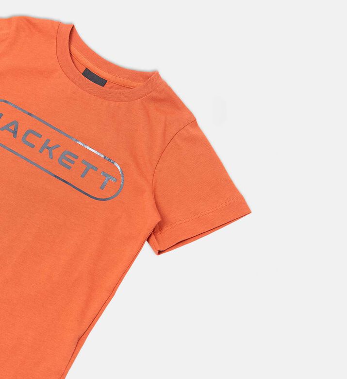 Metallic Logo Crewneck T-shirt