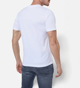 Jacob Cohen Tropical-print Crewneck T-shirt, Model View