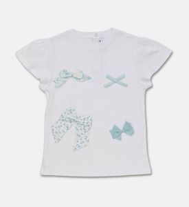Jules & Juliette Paris Bow-print Short-sleeve T-shirt, Packshot View