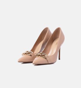 حذاء بكعب عالي رفيع بمقدمة مدببة