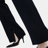 Flared Slim-fit Pants