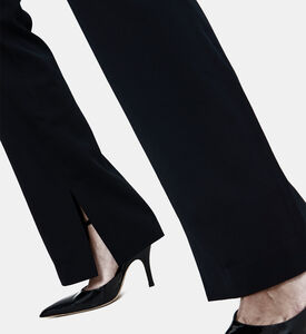 Flared Slim-fit Pants