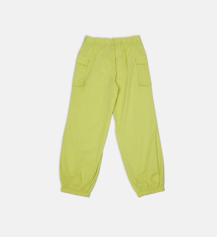 Cotton Poplin Cargo Trousers