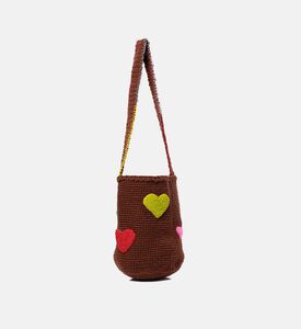 Top Handle Embroidered Bag